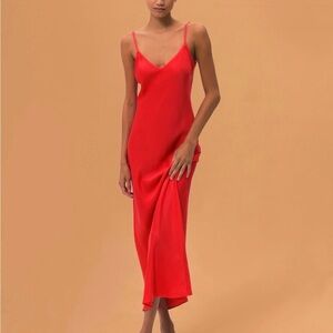 Cali Dreaming Jones Slip Dress Chartreuse